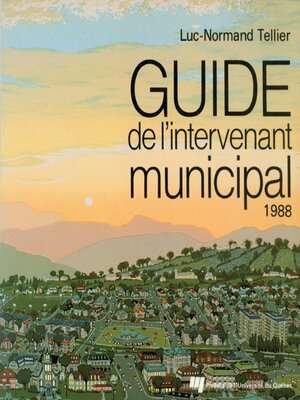 cover image of Guide de l'intervenant municipal 1988